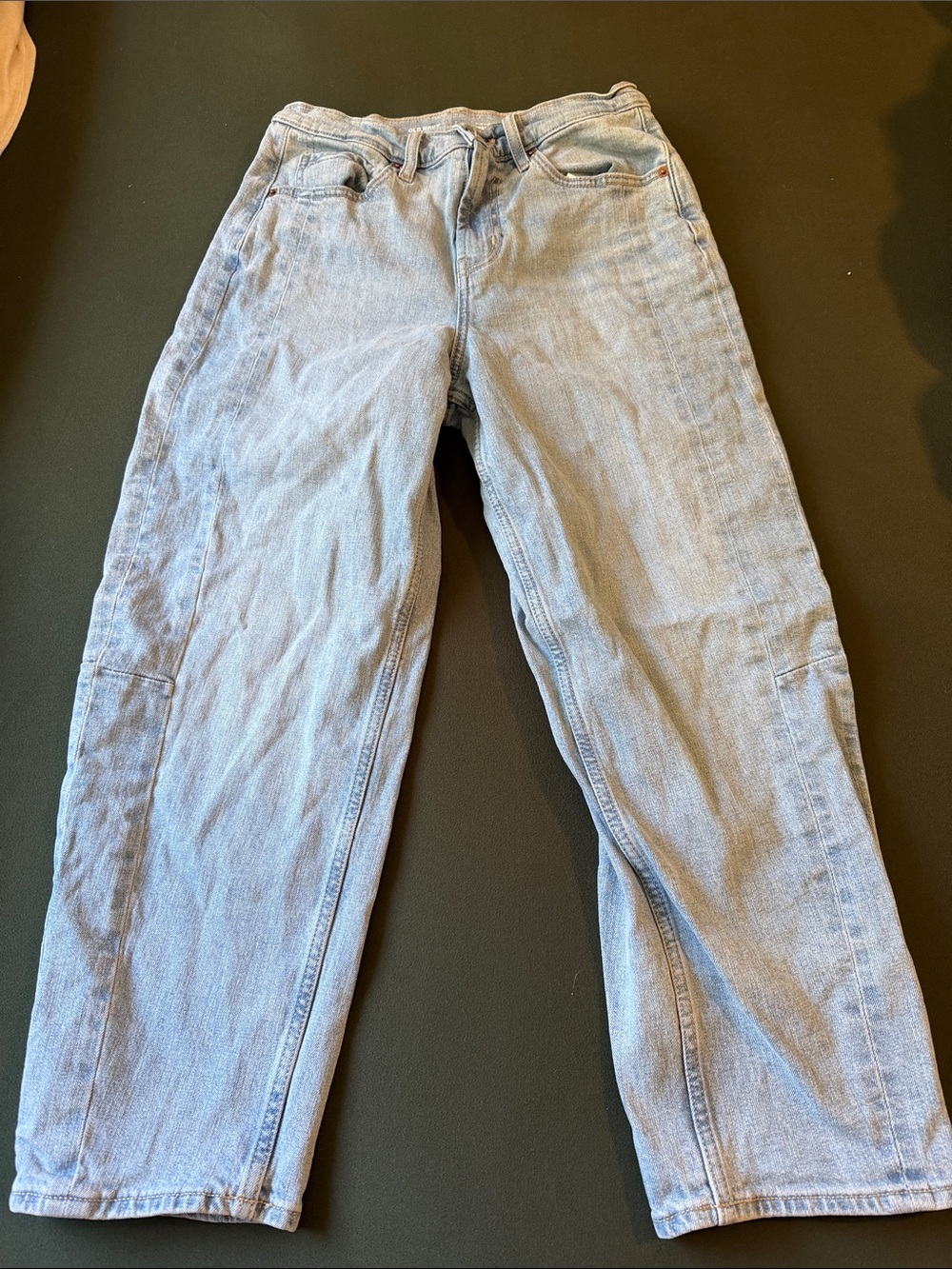 Old Navy Light Blue Women's Ankle-Length Cropped Jeans